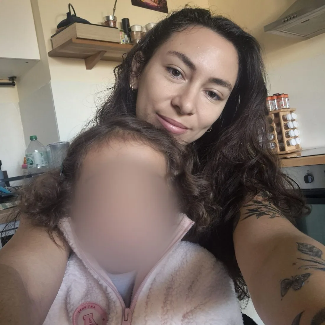 Camille et sa fille aînée